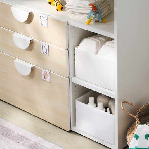 SMÅSTAD, changing table with 3 drawers, 393.922.38