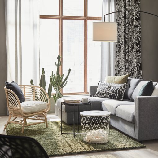 VIMLE, τριθέσιος καναπές με σεζλόνγκ, 393.991.12