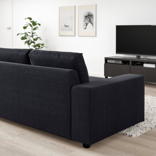 VIMLE, 2-seat sofa with wide armrests, 394.005.54