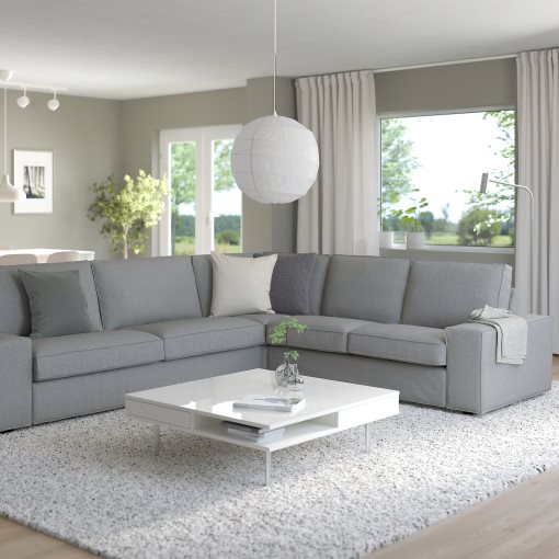 KIVIK, corner sofa, 5-seat, 394.404.75