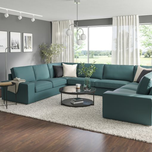 KIVIK, u-shaped sofa, 7-seat, 394.430.68