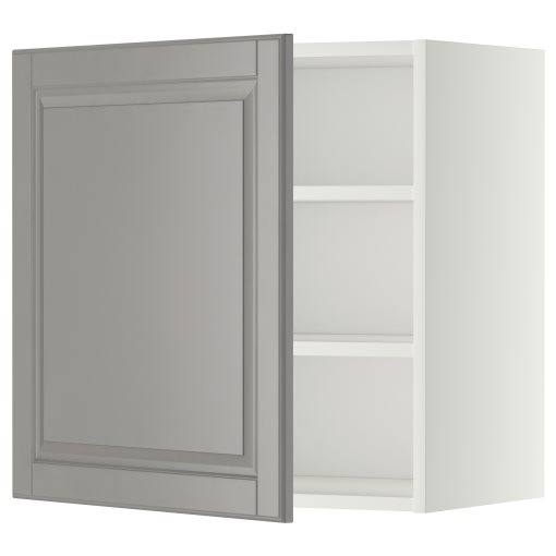 METOD, wall cabinet with shelves, 60x60 cm, 394.569.56