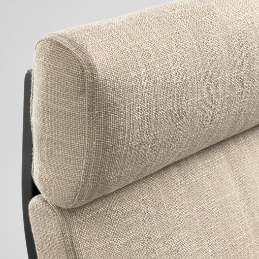 POÄNG, armchair and footstool, 394.842.66