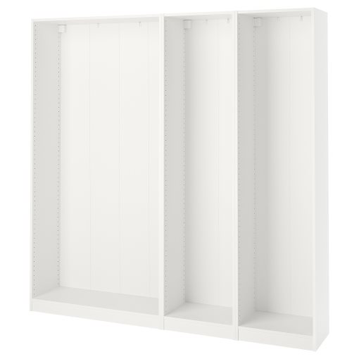 PAX, 3 wardrobe frames, 200x35x201 cm, 394.947.55