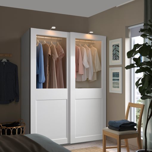 PAX/GRIMO, wardrobe combination, 150x66x201 cm, 395.028.97