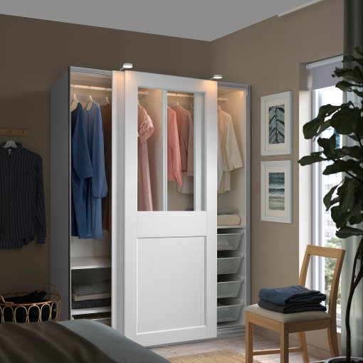 PAX/GRIMO, wardrobe combination, 150x66x201 cm, 395.028.97