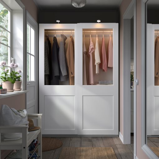 PAX/GRIMO, wardrobe combination, 150x66x201 cm, 395.028.97