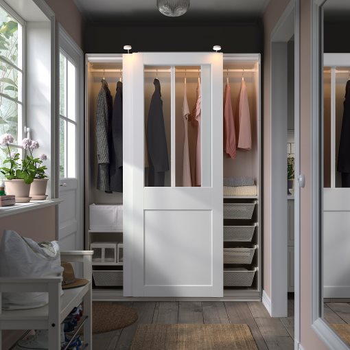 PAX/GRIMO, wardrobe combination, 150x66x201 cm, 395.028.97