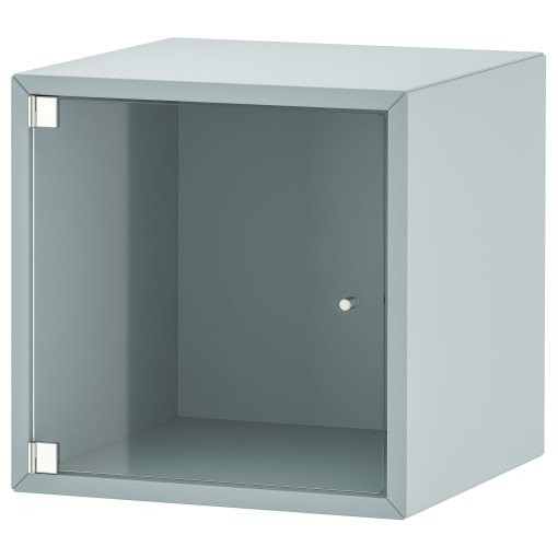EKET, wall cabinet with glass door, 35x35x35 cm, 395.330.21