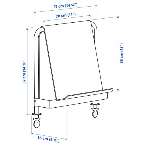 RELATERA, desk combination sit/stand, 117x60 cm, 395.557.63