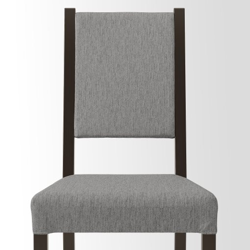 HAUGA/STEFAN, table and 2 chairs, 74x74 cm, 395.749.12