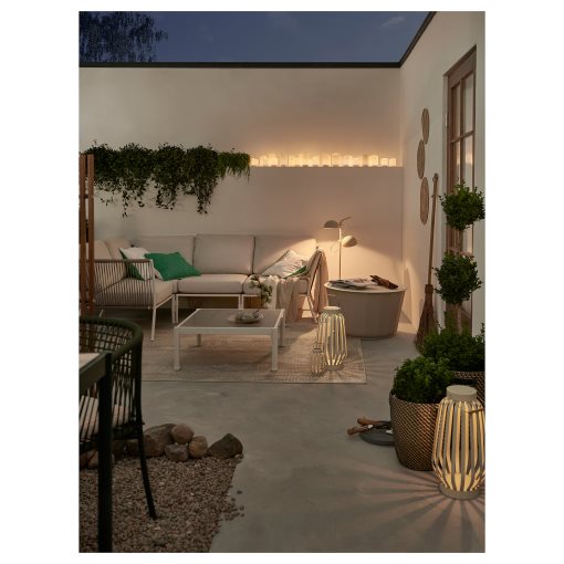 SEGERÖN, γωνιακός καναπές 3 θέσεων, εξωτερικού χώρου, 395.856.80