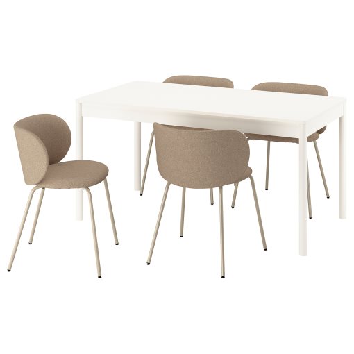 TONSTAD/KRYLBO, table and 4 chairs, 150x80 cm, 395.966.45