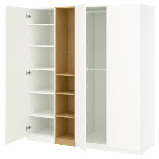 PAX/FORSAND, wardrobe combination, 185x60x201 cm, 396.072.53