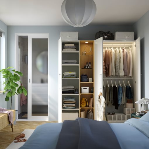 PAX/FORSAND, wardrobe combination, 185x60x201 cm, 396.072.53