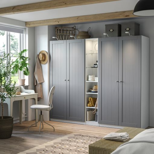 PAX/GULLABERG, wardrobe combination, 235x60x201 cm, 396.118.39
