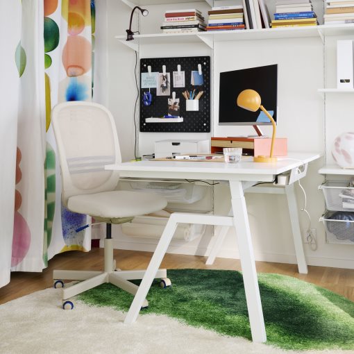 TROTTEN, desk sit/stand/electric, 160x80 cm, 396.218.95