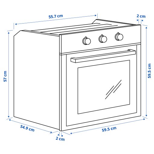 MATÄLSKARE, forced air oven, 403.687.65