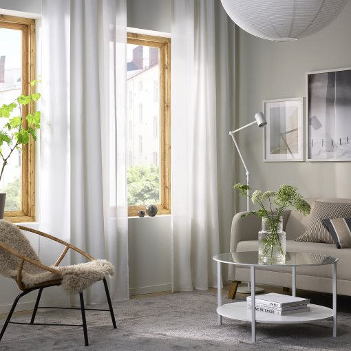 HILJA, curtains, 1 pair, 404.308.14