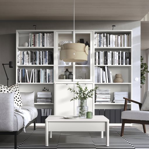TONSTAD, cabinet with sliding glass doors, 81x37x116 cm, 404.888.95