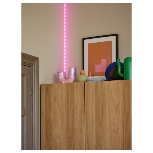 ORMANAS, lighting strip with built-in LED light source/smart, 4 m, 404.973.95