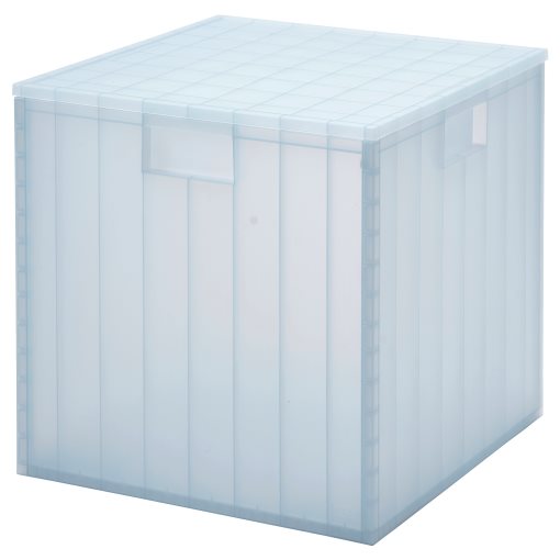 PANSARTAX, storage box with lid, 33x33x33 cm, 405.150.21