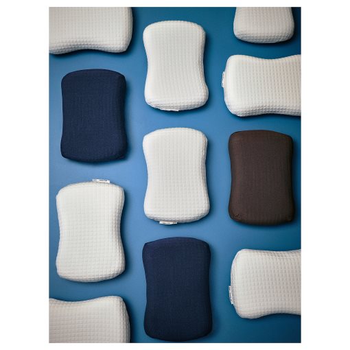 NORDSTÅLÖRT, ergonomic pillow side/back sleeper, 35x50 cm, 405.602.83