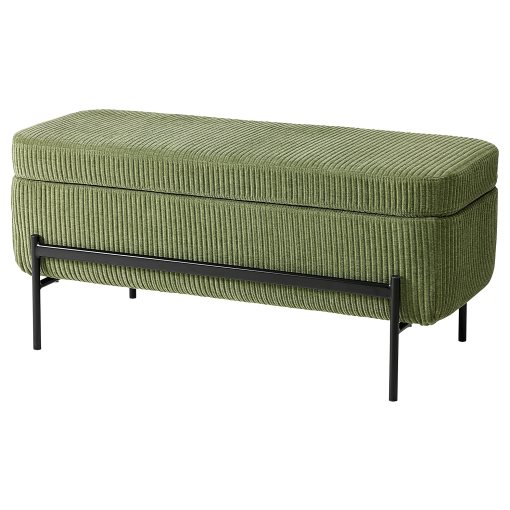 VALTORP, bench with storage, 103 cm, 405.702.39