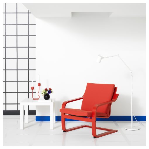 POÄNG, armchair frame with low back, 405.821.95