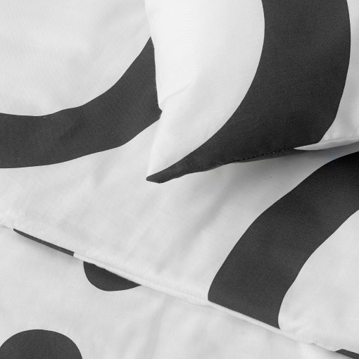 KLIPPBRÄCKA, duvet cover and 2 pillowcases, 240x220/50x60 cm, 405.849.91