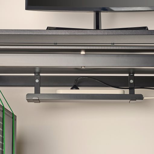 UTVISNING, gaming desk with shelf, 120x60 cm, 405.864.00