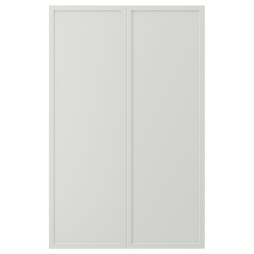 ASPUDDEN, 2-ply door for corner base cabinet set, 25x80 cm, 405.950.51