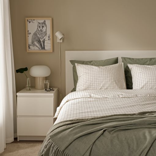 DOFTAKLEJA, duvet cover and pillowcase, 150x200/50x60 cm, 406.005.14