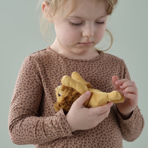 DJUNGELSKOG, soft toy/mini/lion, 13 cm, 406.060.97