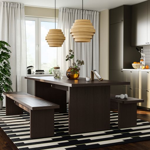 BERGSHYTTAN, table, 240x93 cm, 406.082.42