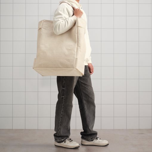 PURRPINGLA, laundry bag with stand, 42 l, 406.094.06