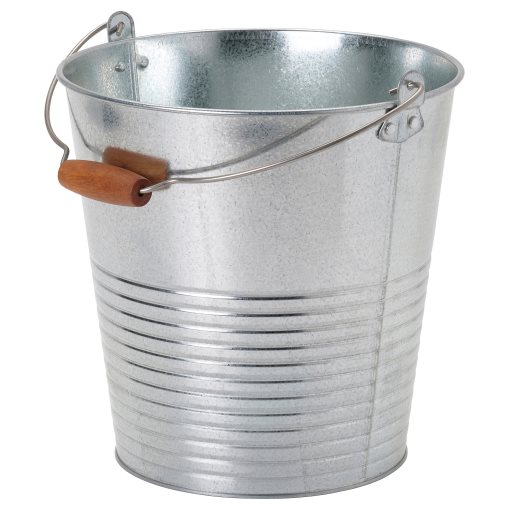 KORKGRAN, bucket/plant pot in/outdoor, 10 l, 406.119.80