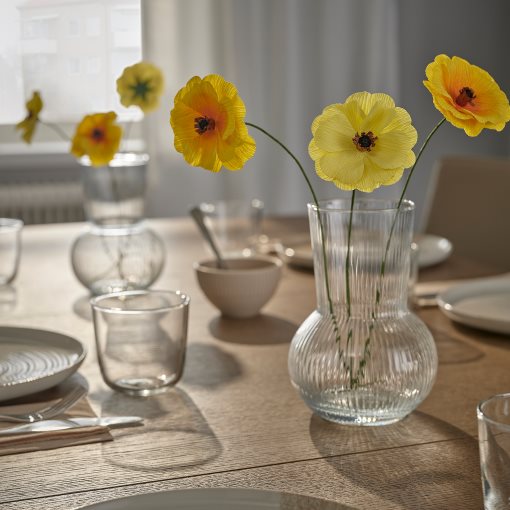 GULDSPETT, artificial flower/Ranunculus, 35 cm, 406.149.69