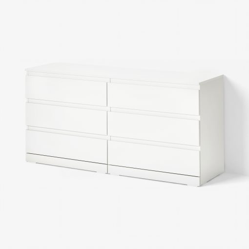 LILLBERGET, συρταριέρα με 6 συρτάρια, 140x43x68 cm, 406.304.79