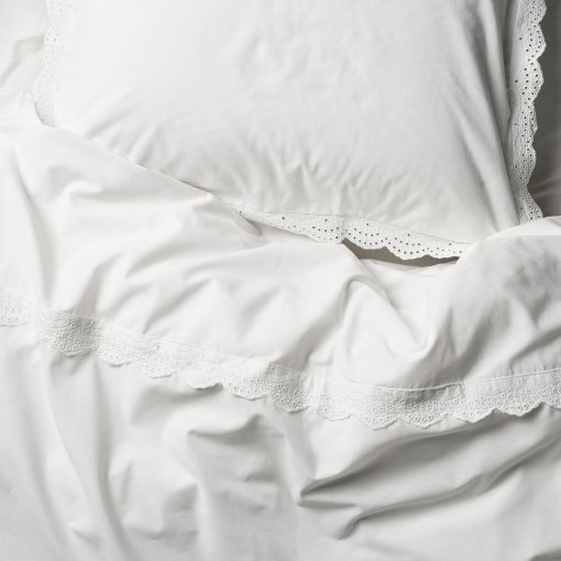 BIRGITTARÖNN, duvet cover and 2 pillowcases, 240x220/50x60 cm, 406.366.69