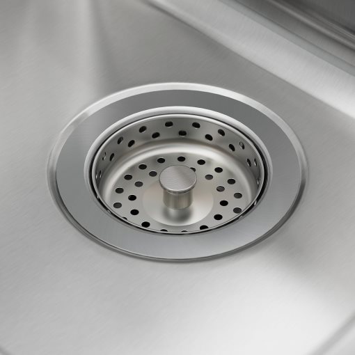 HILLESJÖN, inset sink 1 1/2 bowl, 58x46 cm, 491.406.31