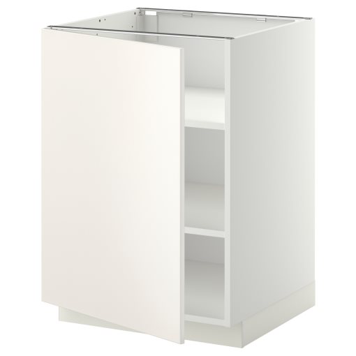 METOD, base cabinet with shelves, 60x60 cm, 494.698.78