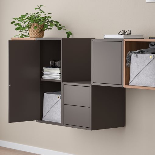 EKET, wall-mounted cabinet combination, 175x35x70 cm, 494.903.37