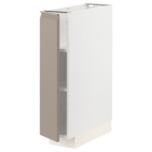 METOD, base cabinet with shelves, 20x60 cm, 494.916.19