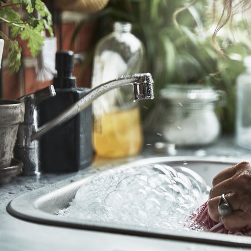 GRILLSKÄR, μονάδα νεροχύτη με βοηθητικό τραπέζι/εξωτερικού χώρου, 93/116x61 cm, 494.952.26