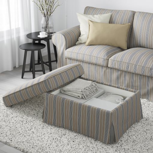 EKTORP, footstool with storage, 495.521.27