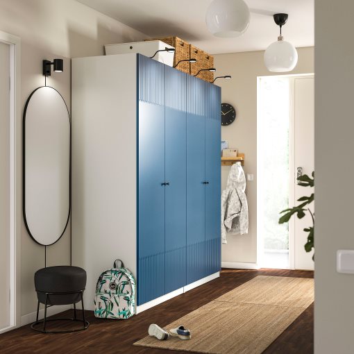 PAX/FYRUDDEN, wardrobe combination, 200x60x201 cm, 495.817.09