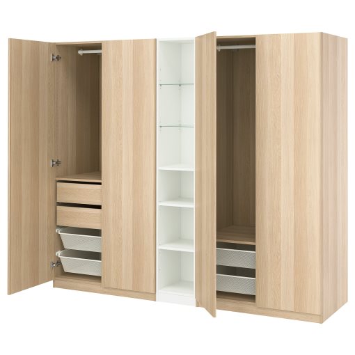 PAX/FORSAND, wardrobe combination, 200x60x201 cm, 496.073.61
