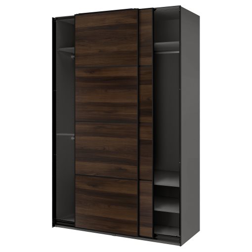 PAX, wardrobe with sliding doors, 150x66x236 cm, 496.088.22
