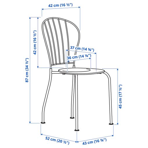 LÄCKÖ, table+2 chairs, outdoor, 498.984.35